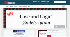 Desktop Screenshot of loveandlogic.com